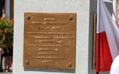 Poświęcenie pomnika św. abp. Bilczewskiego w Wilamowicach