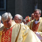 Poświęcenie pomnika św. abp. Bilczewskiego w Wilamowicach