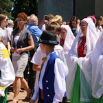 Poświęcenie pomnika św. abp. Bilczewskiego w Wilamowicach