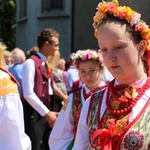 Poświęcenie pomnika św. abp. Bilczewskiego w Wilamowicach