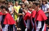 Poświęcenie pomnika św. abp. Bilczewskiego w Wilamowicach