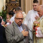 Poświęcenie pomnika św. abp. Bilczewskiego w Wilamowicach