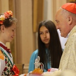 Poświęcenie pomnika św. abp. Bilczewskiego w Wilamowicach