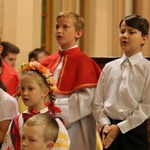 Poświęcenie pomnika św. abp. Bilczewskiego w Wilamowicach