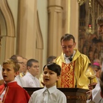 Poświęcenie pomnika św. abp. Bilczewskiego w Wilamowicach