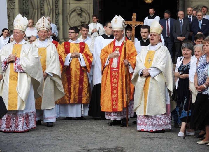 Pożegnanie Znaków Miłosierdzia w katedrze św. Mikołaja w Bielsku-Białej