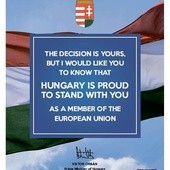 Orban wykupił reklamę przeciwko Brexitowi