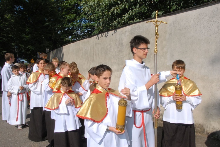 Nawiedzenie u franciszkanów w Zakliczynie