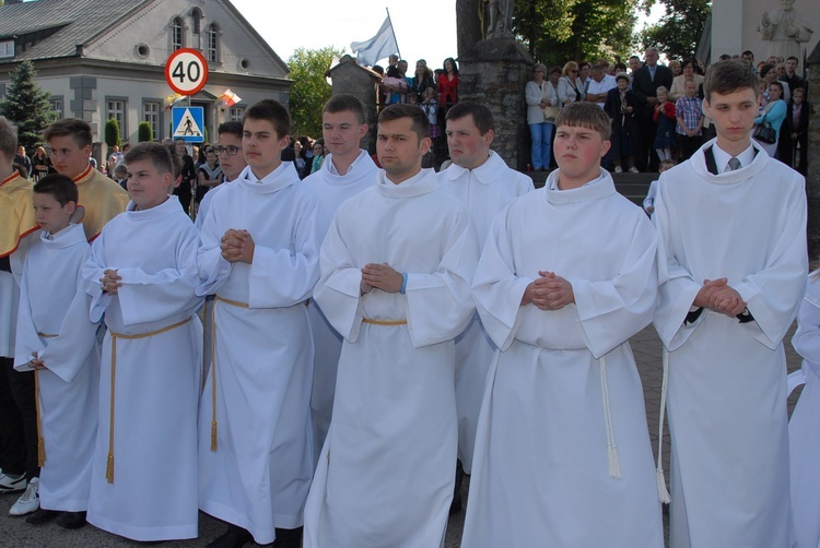 Nawiedzenie w par. św. Idziego w Zakliczynie