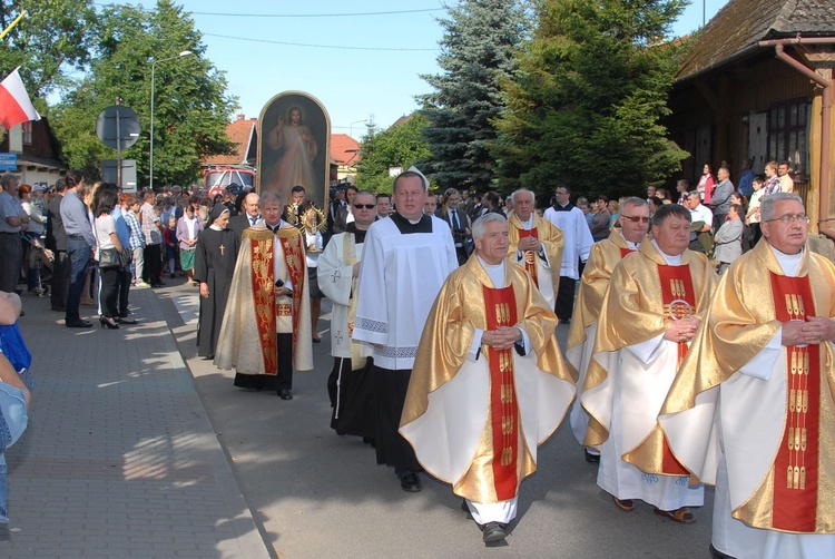 Nawiedzenie w par. św. Idziego w Zakliczynie