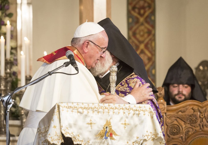 Papież Franciszek z wizytą w Armenii