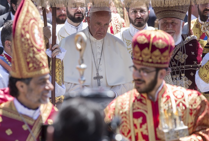 Boska Liturgia z Franciszkiem