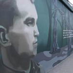 Mural z wizerunkami żołnierzy niezłomnych