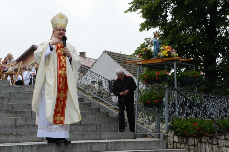 Pielgrzymka dzieci u św. Anny