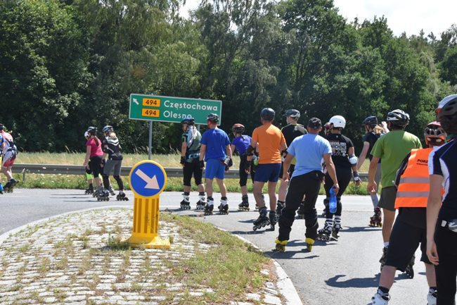 III dzień Rolkowej Pielgrzymki Wrocławskiej