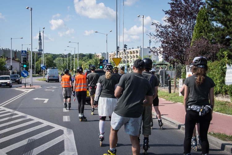 IV dzień Rolkowej Pielgrzymki Wrocławskiej