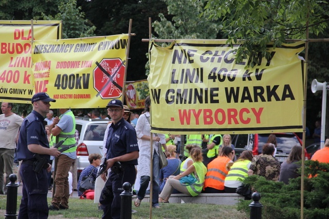 Protest sadowników