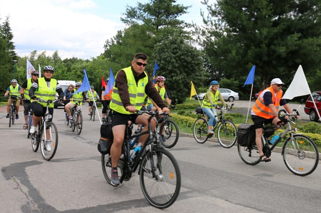 Pielgrzymka rowerowa AK na Jasną Górę