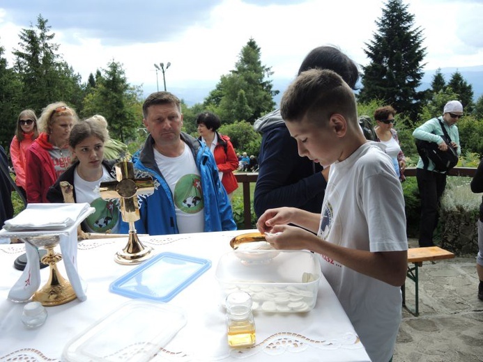 IV Ewangelizacja w Beskidach - Leskowiec /Groń Jana Pawła II