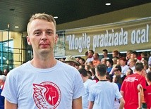 Łukasz Wolski pracował w tym roku w Tłumaczu w obwodzie iwanofrankiwskim.