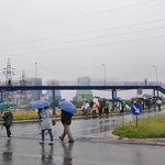 Protest przy Elektrowni Opole