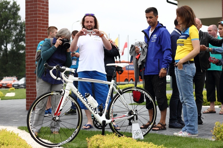 Rower TdP dla Ojca Świętego