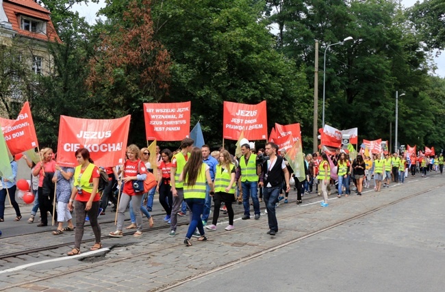 Marsz dla Jezusa we Wrocławiu