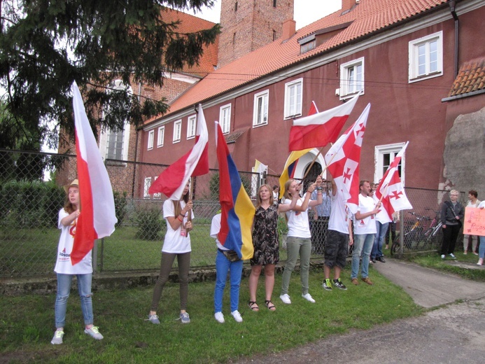 ŚDM. Młodzież z Gruzji w Przasnyszu