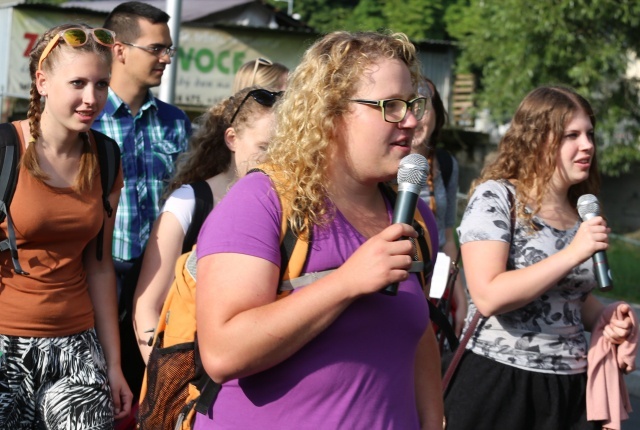 Pielgrzymi z Zaolzia w drodze na Jasną Górę - 2016