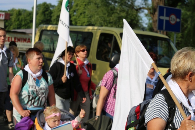 Pielgrzymi z Zaolzia w drodze na Jasną Górę - 2016