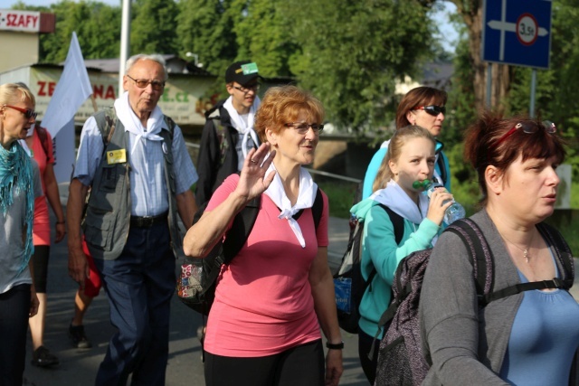 Pielgrzymi z Zaolzia w drodze na Jasną Górę - 2016