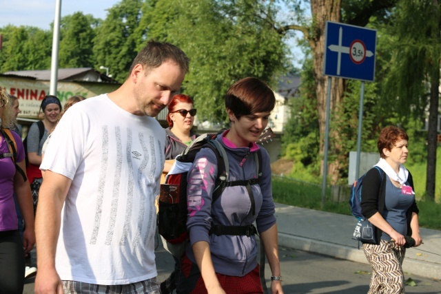 Pielgrzymi z Zaolzia w drodze na Jasną Górę - 2016