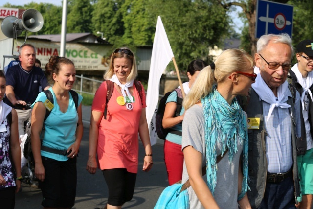 Pielgrzymi z Zaolzia w drodze na Jasną Górę - 2016