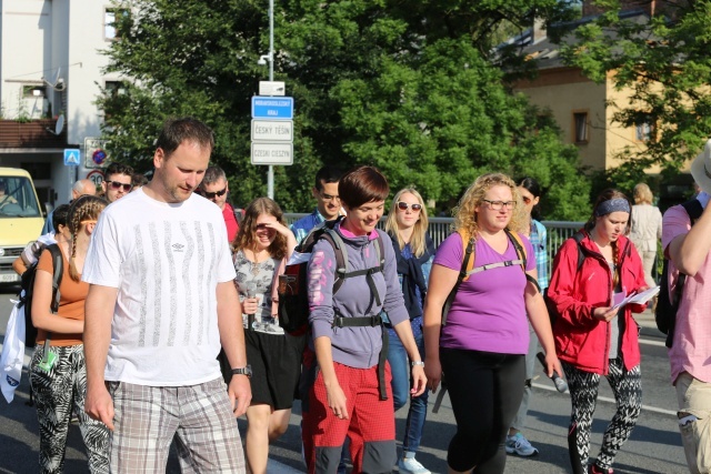 Pielgrzymi z Zaolzia w drodze na Jasną Górę - 2016