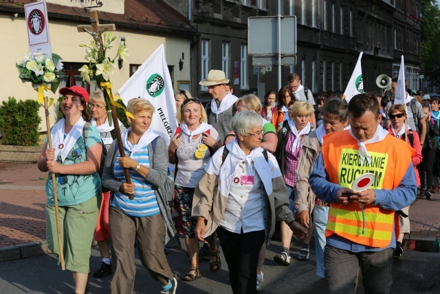 Pielgrzymi z Zaolzia w drodze na Jasną Górę - 2016