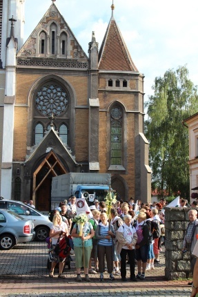 Pielgrzymi z Zaolzia w drodze na Jasną Górę - 2016