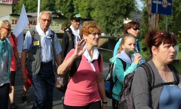 Zaolziańscy pielgrzymi w drodze do Pani Jasnogórskiej