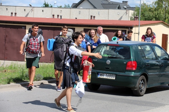 Centra ŚDM w Radomiu witają pielgrzymów