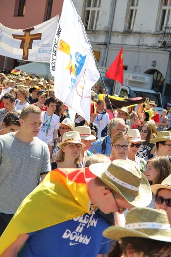 ŚDM 2016 - Marsz przez Rybnik