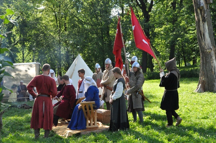 Piknik rycerski w Dąbrowie Tarnowskiej