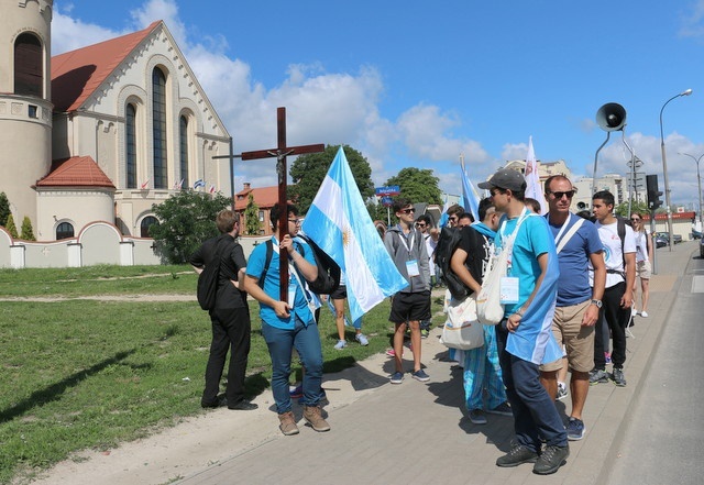 Pielgrzymka ŚDM do Powsina