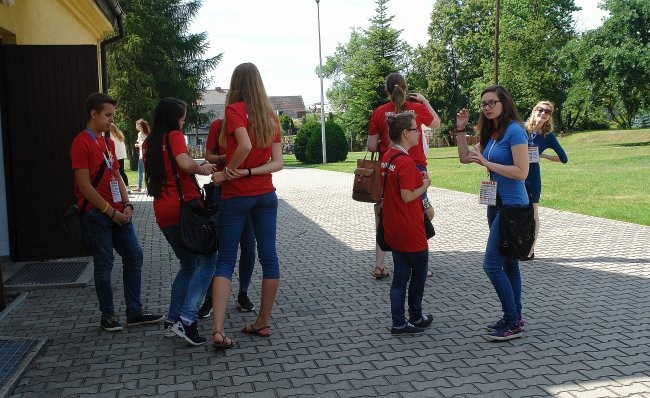 Młodzież z Francji i Togo w Gliwicach