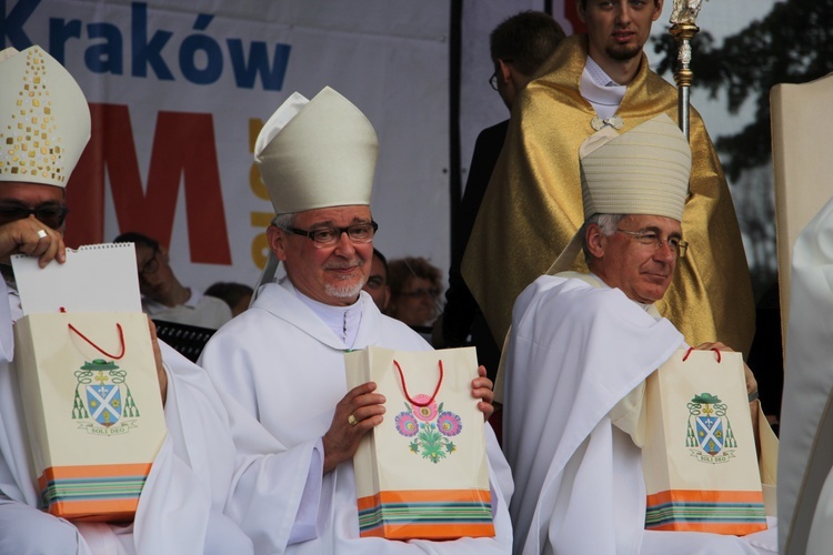 Msza św. na Starym Rynku w Łowiczu