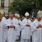 Msza św. na Starym Rynku w Łowiczu