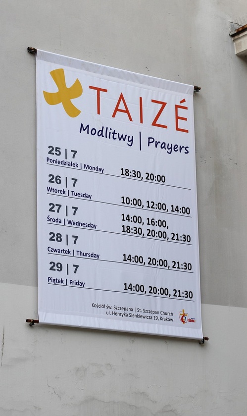 Taizé na ŚDM