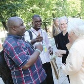 Słupszczanki odnajdują swoich gości.