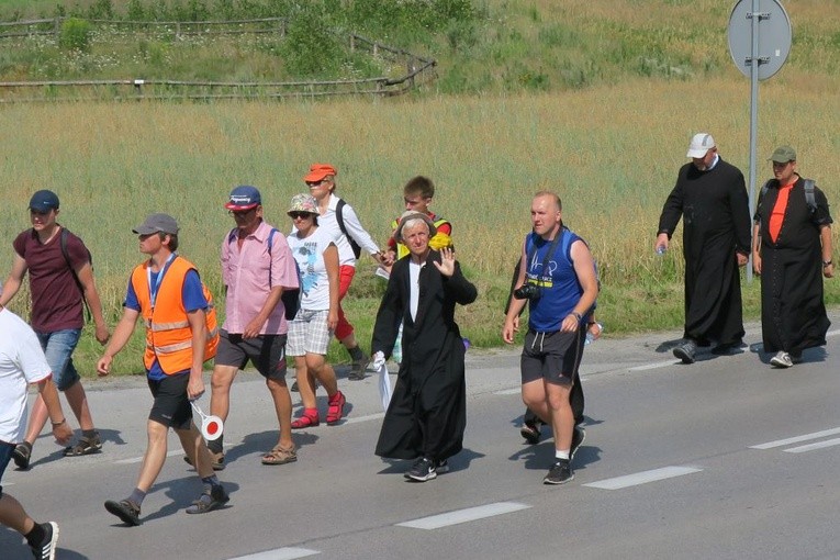 Piesi pielgrzymi z archidiecezji gdańskiej już w Krakowie