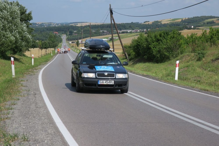 Piesi pielgrzymi z archidiecezji gdańskiej już w Krakowie