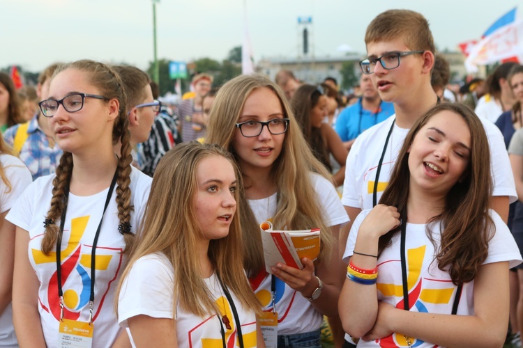 Czas start - inauguracja ŚDM na Błoniach