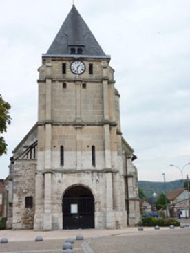Francuscy biskupi po ataku w Saint-Etienne-du-Rouvray 